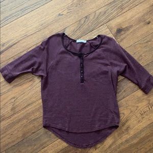 Alternative Apparel 3/4 Sleeve Top